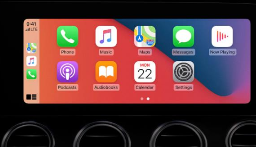 石城apple维修网点分享如何将iPhone连接到CarPlay 